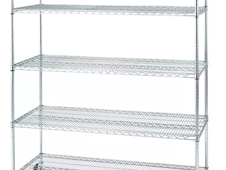 Seville Classics 5-Level Large Chrome Shelving Unit Fashion