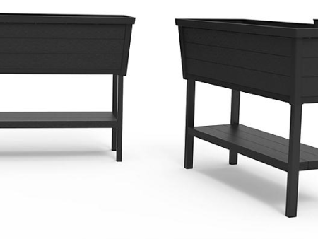 Keter XL Urban Bloomer Resin Elevated Planter Raised Garden Bed Online Sale