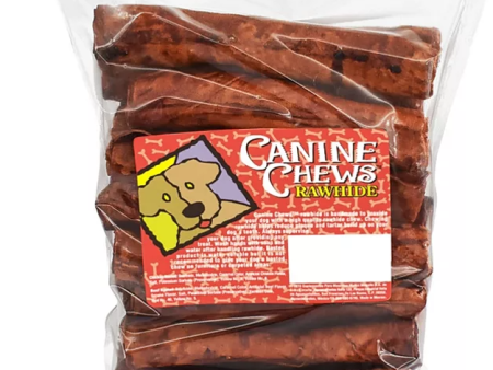 Canine Chews 8  Basted Rawhide Retrievers for Dogs - 25 ct. (Choose Your Flavor) Online now