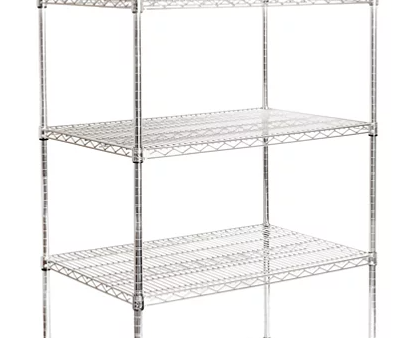 Seville Classics Heavy Duty 5-Level Steel Wire Shelving System 36 W x 24 D x 72 H Hot on Sale