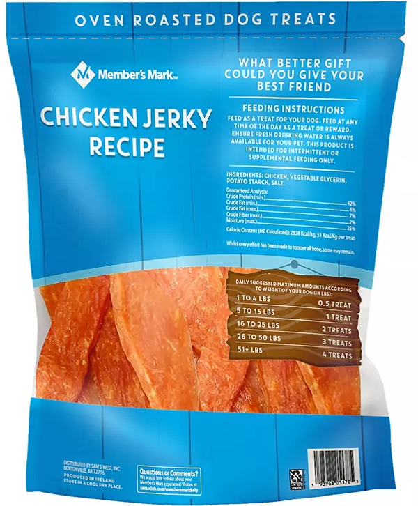 Member s Mark Chicken Jerky Recipe Dog Treats (48 oz.) Online Hot Sale