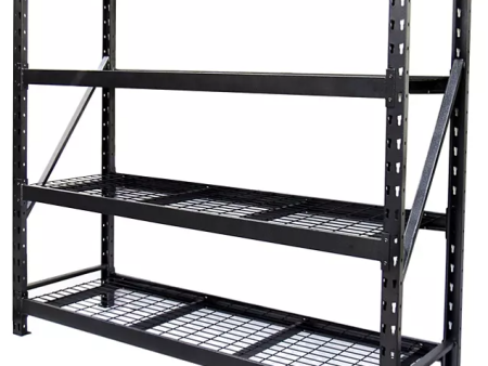 Member s Mark 4-Shelf Industrial Storage Rack (Black) Online now