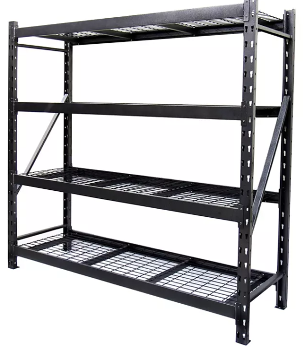 Member s Mark 4-Shelf Industrial Storage Rack (Black) Online now