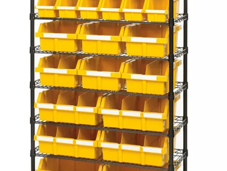 Seville Classics 24-Bin Rack with Wheels on Sale