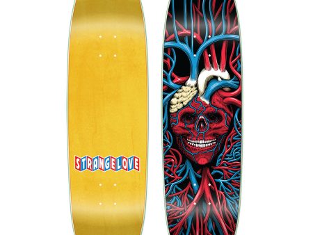 Heart Skull   Black Velvet   8.875 Deck Online now