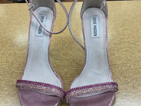 Shoes Heels Stiletto By Steve Madden In Pink, Size: 7.5 Online Hot Sale