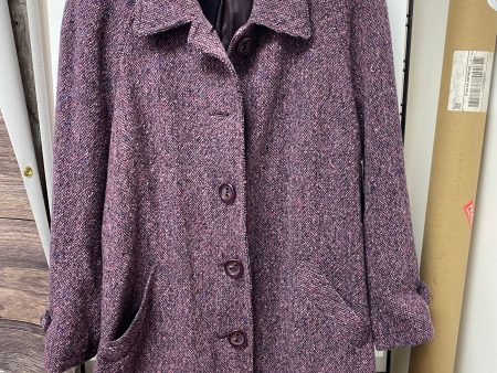 Coat Peacoat By Preston And New York In Mauve, Size: 2x Discount