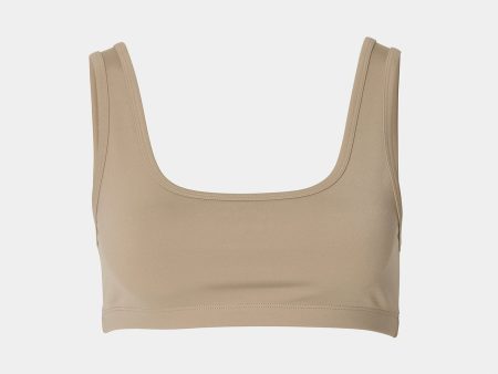 SPORTS BRA - TAUPE For Sale