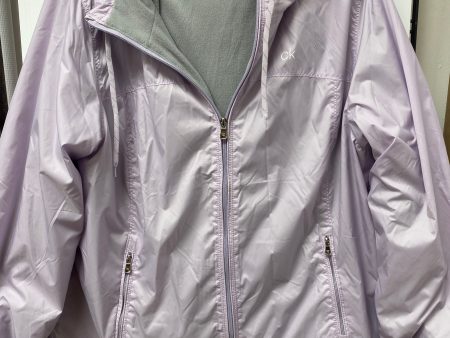 Jacket Other By Calvin Klein In Purple, Size: Xxl Hot on Sale