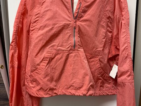 Athletic Jacket By Lululemon In Pink, Size: 10 For Cheap