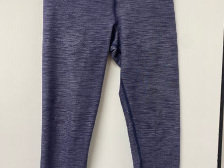 Athletic Capris By Lululemon In Blue, Size: 2 Online