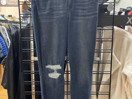 Jeans Straight By Joes Jeans In Blue Denim, Size: 12 For Discount