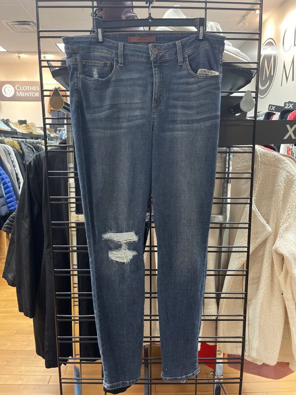 Jeans Straight By Joes Jeans In Blue Denim, Size: 12 For Discount