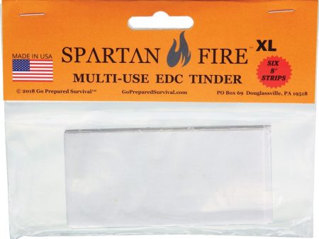 Spartan Fire™ Mult-Use Tinder XL Discount