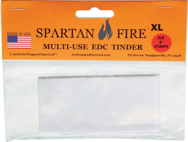 Spartan Fire™ Mult-Use Tinder XL Discount