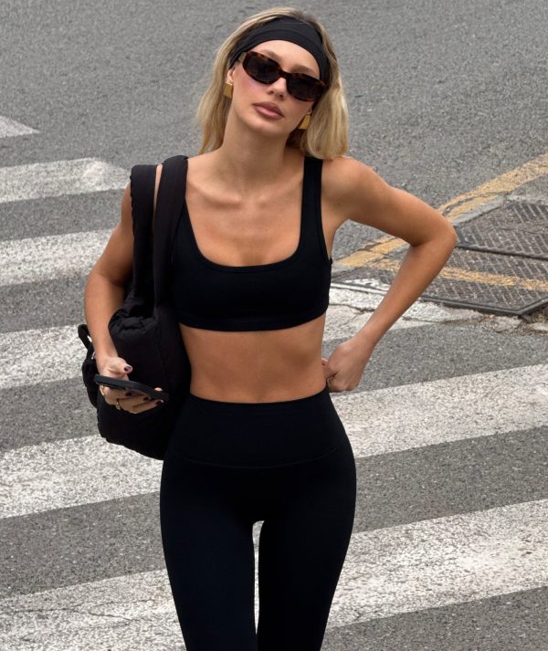 SPORTS BRA - BLACK Fashion