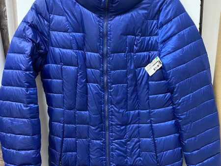 Coat Puffer & Quilted By Calvin Klein In Blue, Size: S For Discount