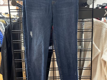 Jeans Skinny By Spanx In Blue Denim, Size: L Hot on Sale