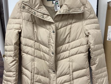 Coat Puffer & Quilted By Kenneth Cole In Tan, Size: M Fashion