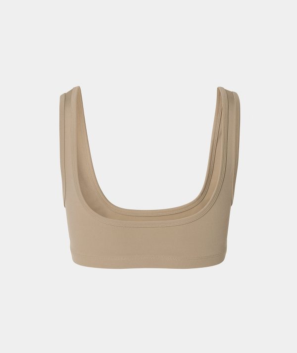 SPORTS BRA - TAUPE For Sale