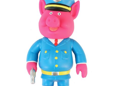 Pig   Neon Officer    Vinyl Toy (Signed) For Discount