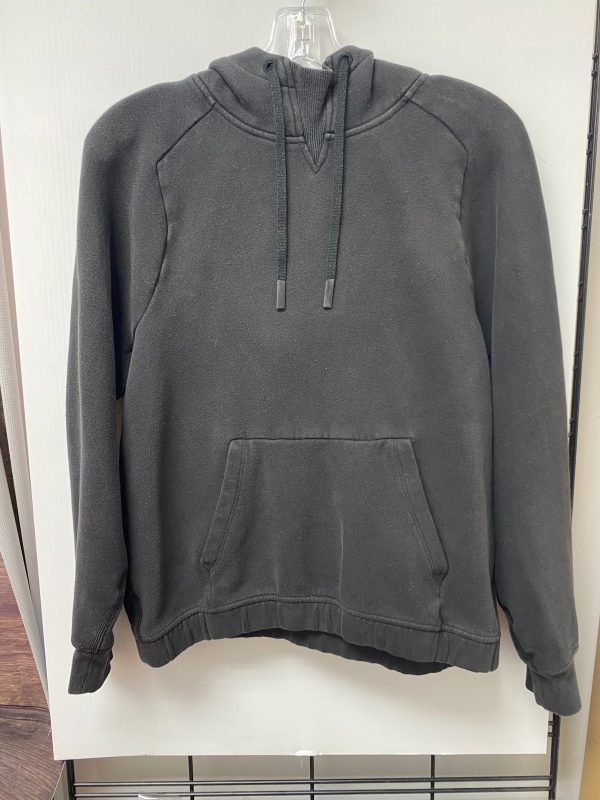 Athletic Sweatshirt Hoodie By Lululemon In Black, Size: 6 Online