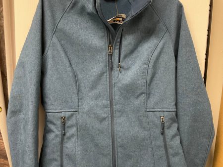 Athletic Jacket By The North Face In Blue, Size: M Discount