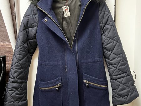 Coat Wool By Alc In Blue, Size: S For Sale