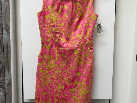 Dress Casual Midi By Lilly Pulitzer In Floral Print, Size: 2 Online now