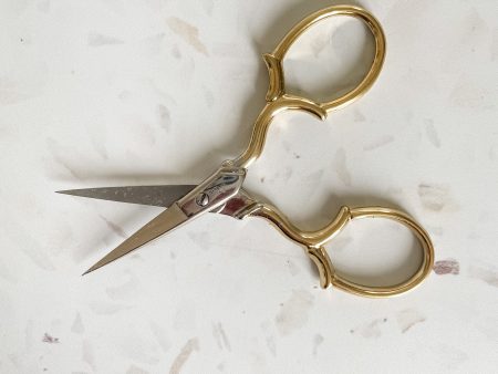 Gingher Gold Epaulet Embroidery Scissors on Sale