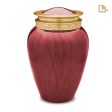 A299   Blessing Standard Adult Urn Pearl Crimson & Bru Gold For Sale