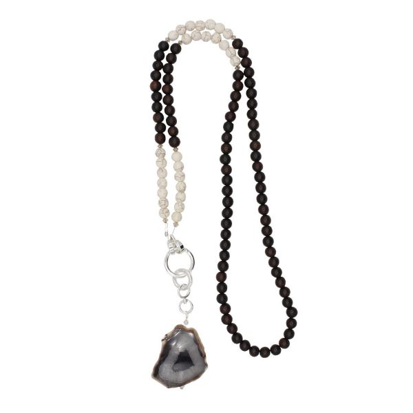 Y om Mala - Ebony & Ivory Howlite Fashion