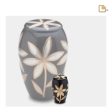 K503   Majestic Lilies Keepsake Urn Midnight & Bru Pewter Hot on Sale