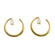 Hoop Earrings with Clip Closure on Sale