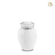 K297   Blessing Keepsake Urn Pearl White & Pol Silver Online