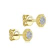 Pave Diamond Studs For Sale