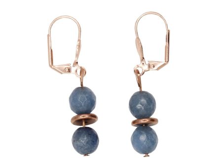 8MM Denim Blue in Rose Gold Online Sale