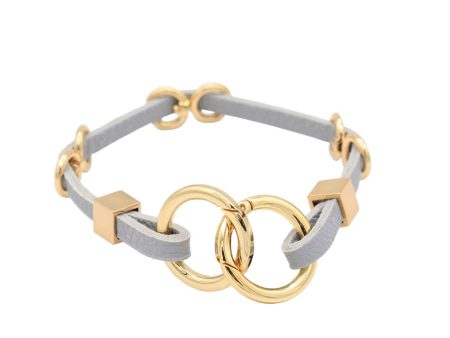 Dove Avril Accents Bracelet in 3 metal tones-Wholesale Cheap