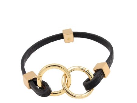 Black Magic Avril Bracelet - Slim in 3 Metal Tones-Wholesale Cheap