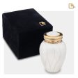 K290   Blessing Keepsake Urn Pearl White & Bru Gold Cheap