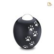 P636L   Adore Large Pet Urn Midnight & Pol Silver Hot on Sale