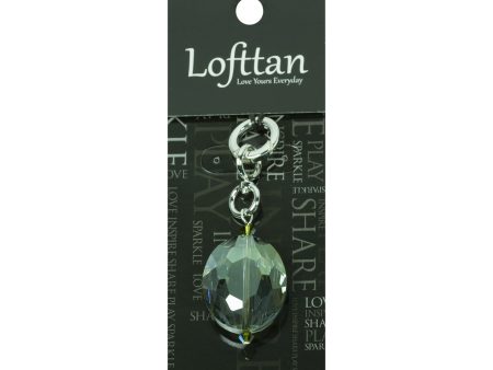 Light Green Fob  Balance and Growth  in Silver on Sale