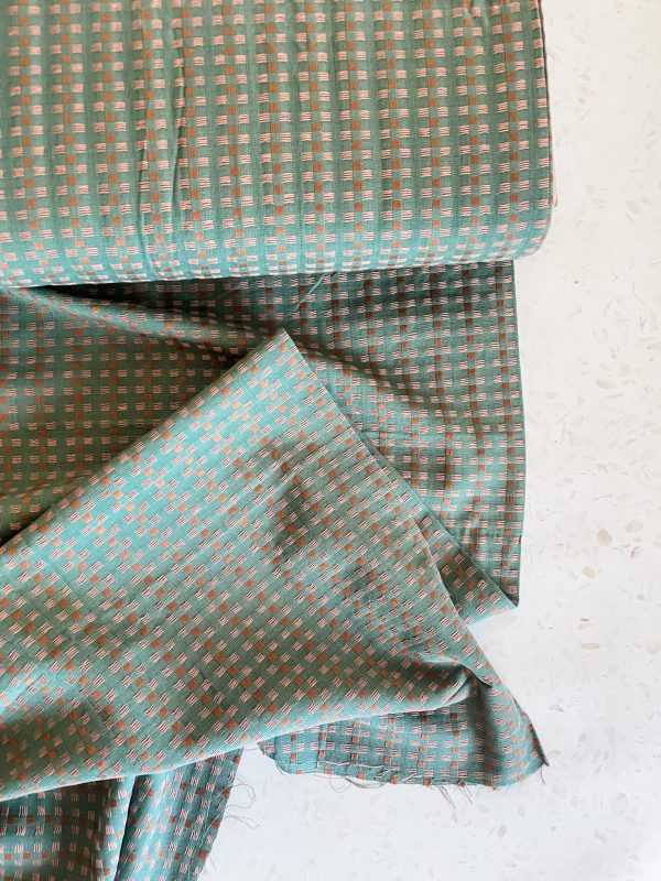 Fableism Canyon Springs – Basket Weave Teal For Discount