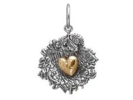 Bounded By Love Nest Charm Pendant - 1 Heart Discount