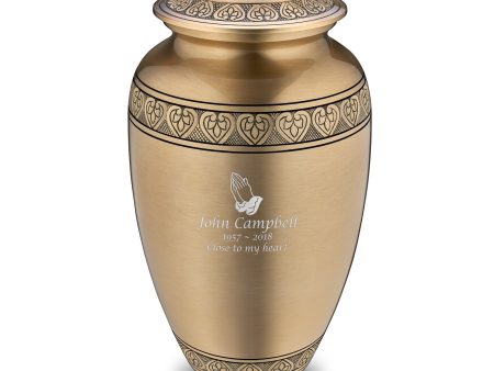 A211   Classic Standard Adult Urn Bru Gold For Discount