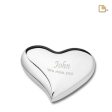 K603   Heart Keepsake Urn Pol Silver For Discount