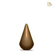 K581   TearDrop Keepsake Urn Bronze & Hmd Gold For Sale