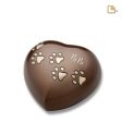 P630L   Large Heart Pet Urn Bronze & Bru Gold Supply