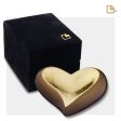 K610   Heart Keepsake Urn Bronze & Hmd Gold Hot on Sale