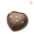 P630L   Large Heart Pet Urn Bronze & Bru Gold Supply